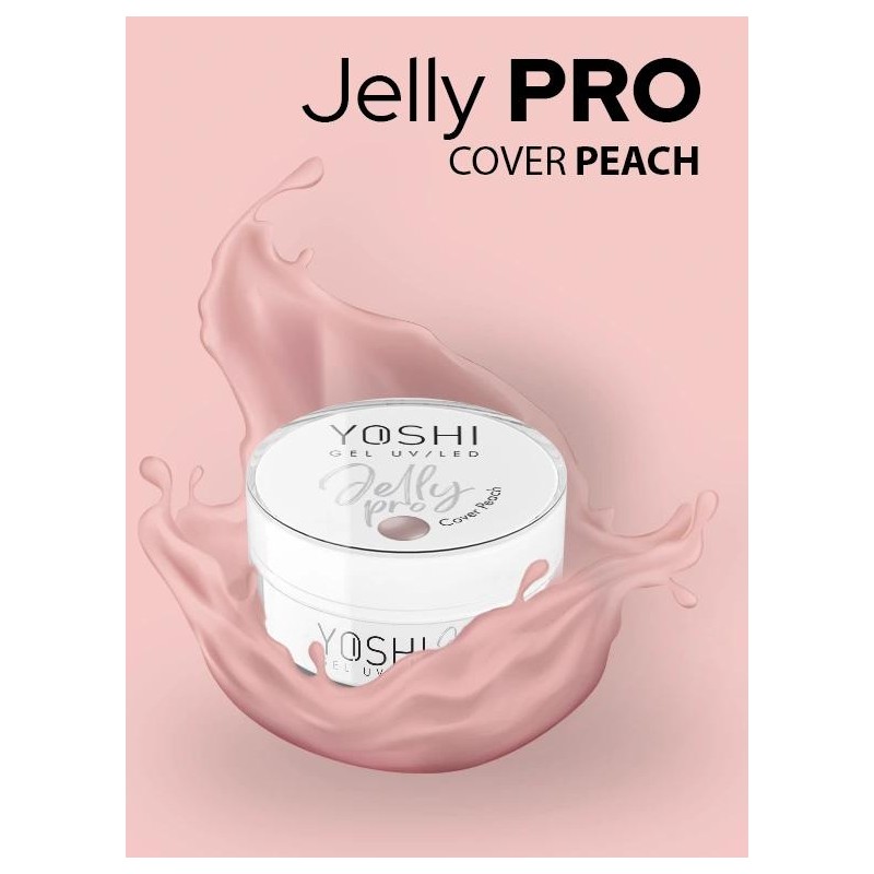 żel budujący jelly pro gel uv led cover peach 50 ml gp005