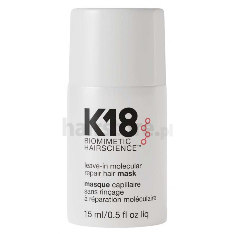 K18 leave-in repair, maska intensywnie regenerująca, 15ml