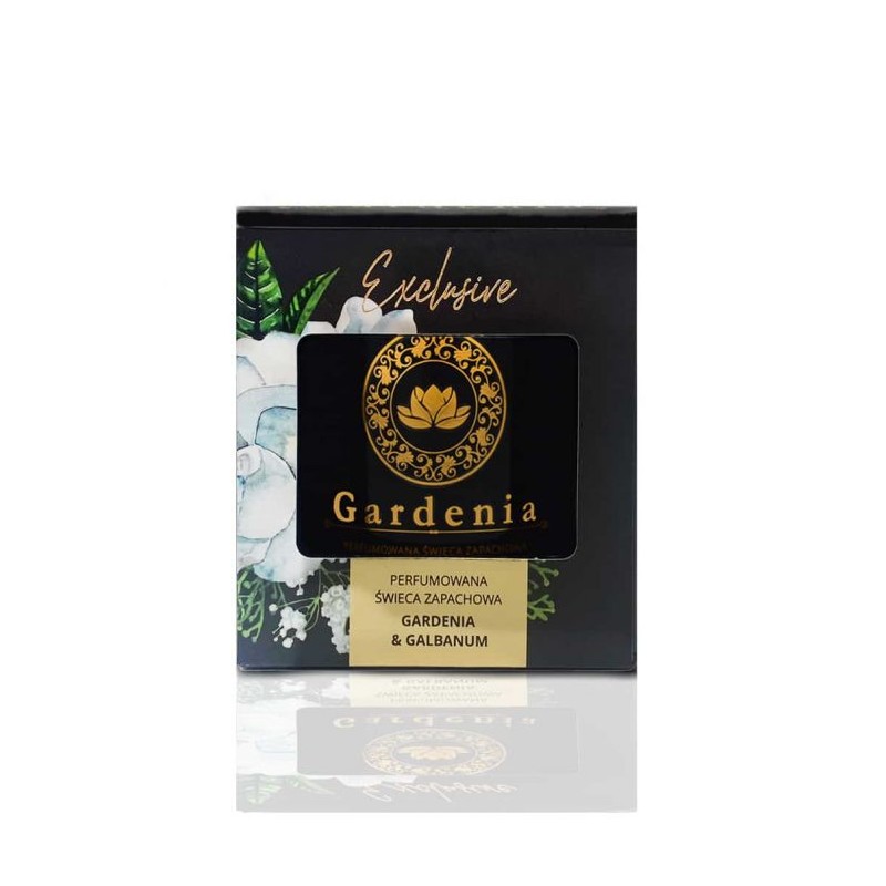 Gardenia galbanum – 250 gr perfumowana świeca zapachowa gardenia