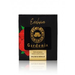 Malina Wanilia – 250 gr Perfumowana Świeca Zapachowa Gardenia