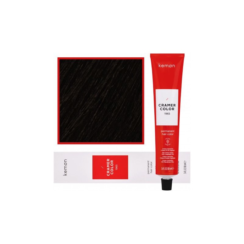Kemon cramer color – kremowa farba do włosów z olejem kokosowym, 100ml
